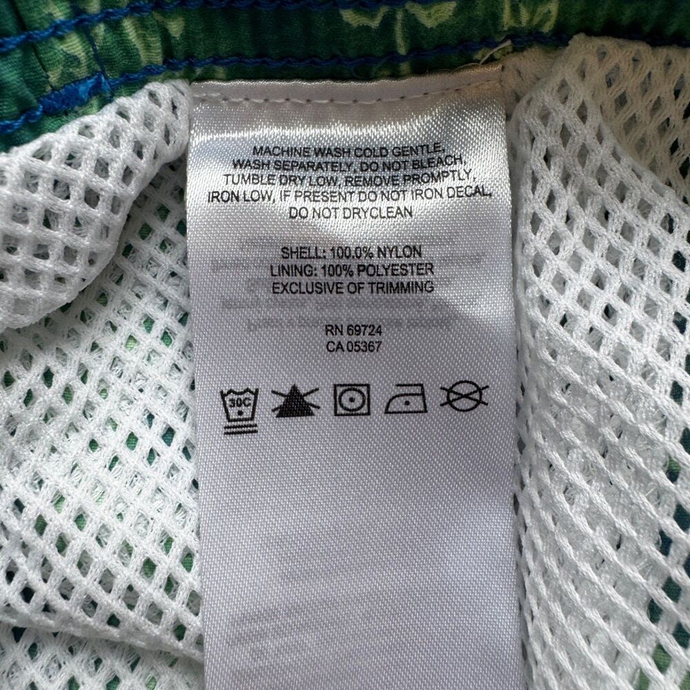 NWT Columbia Swim Trunks Men's XXL Green Printed BackCast II Short Omni-Shade - Picture 10 of 14